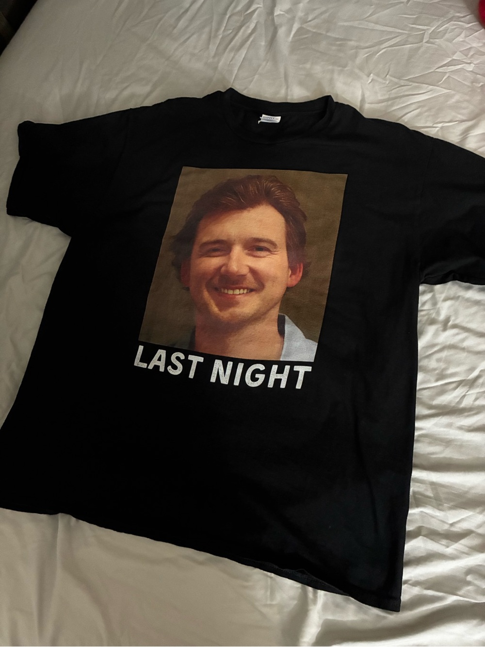 Last Night Morgan Wallen Collectible T-Shirt Size XL
